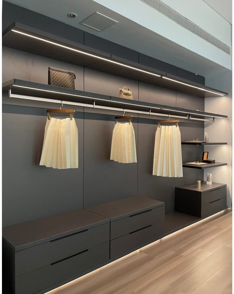 Wall Mounted Open Dressing Room Closet - cylimited